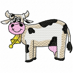 Cows Embroidery Design 10 Cows Embroidery Design 10